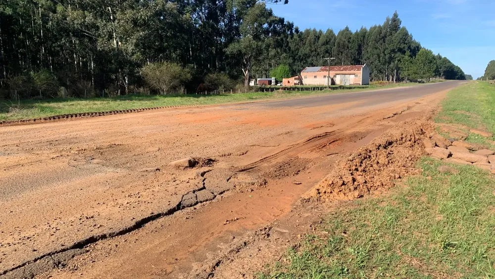 ruta ex asfalto a Pto. Yerua