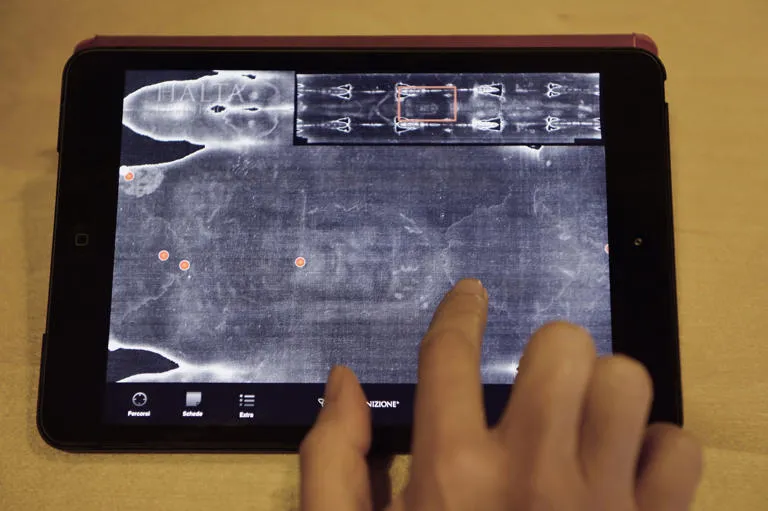 muestras santo sudario