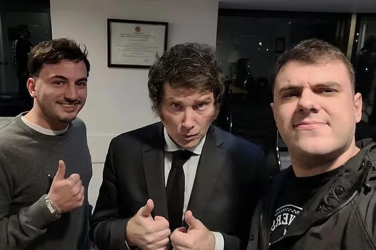 agustin romo javier milei gordo dan