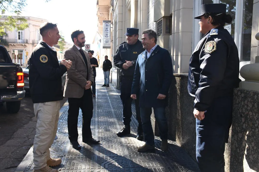 Roncaglia en la policia