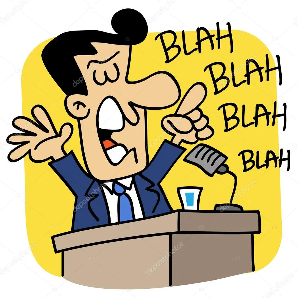 politico discurseando