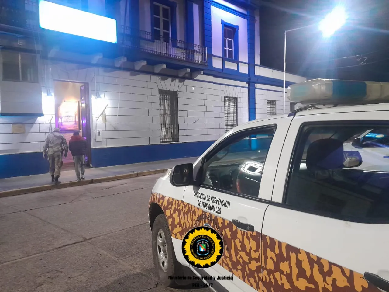 plicia detenido tala