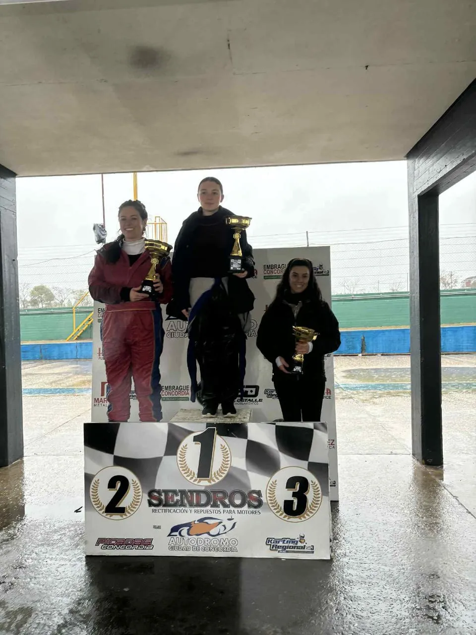 karting podio