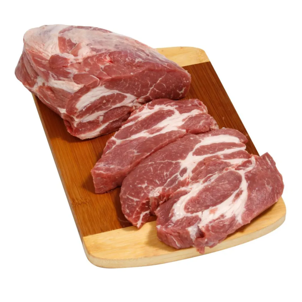 bifes de bondiola de cerdo