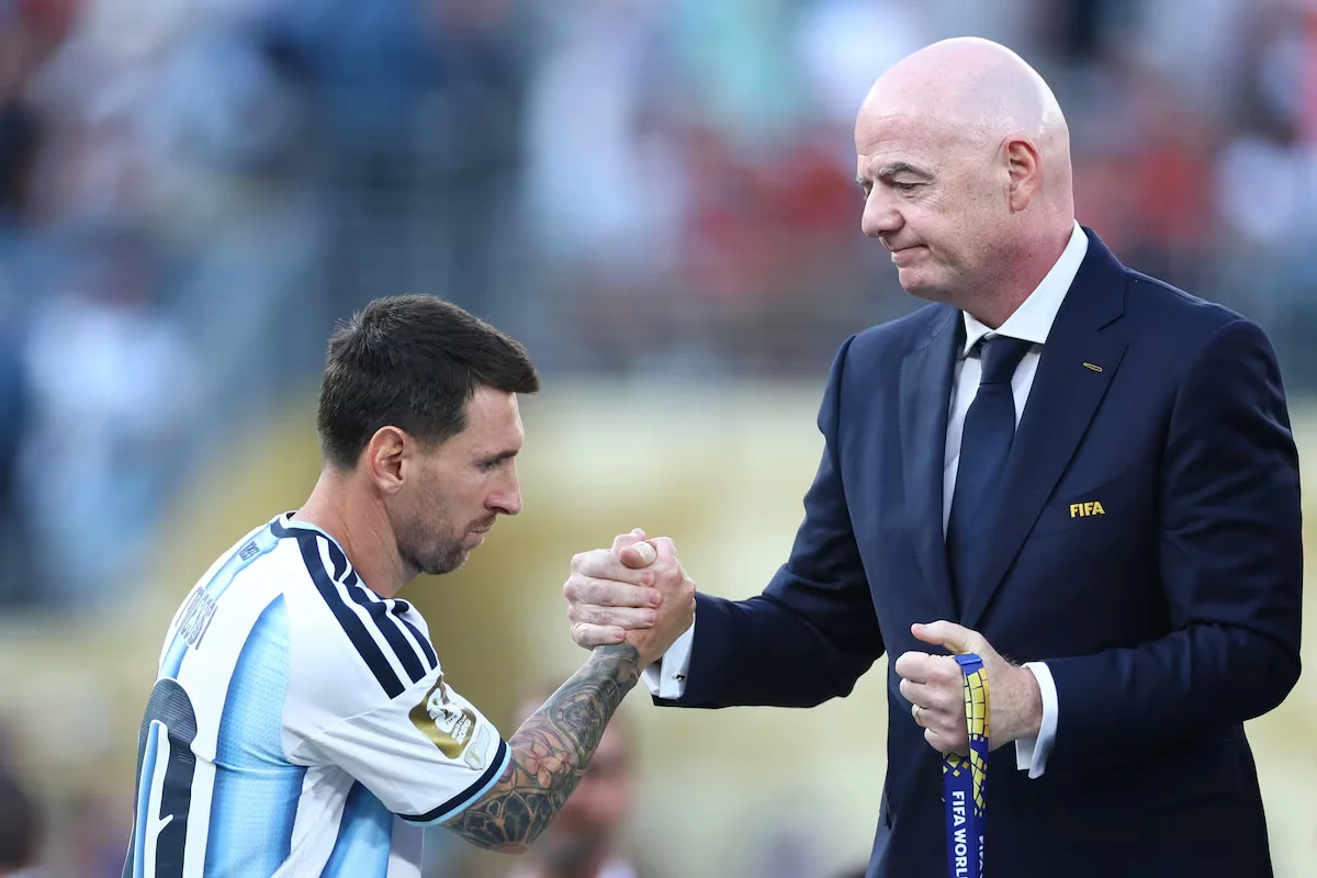 messi infantino