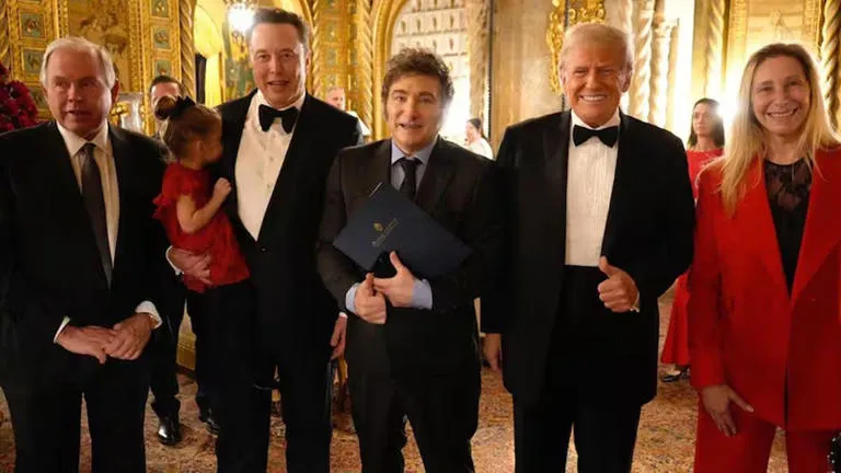 milei karina trump musk