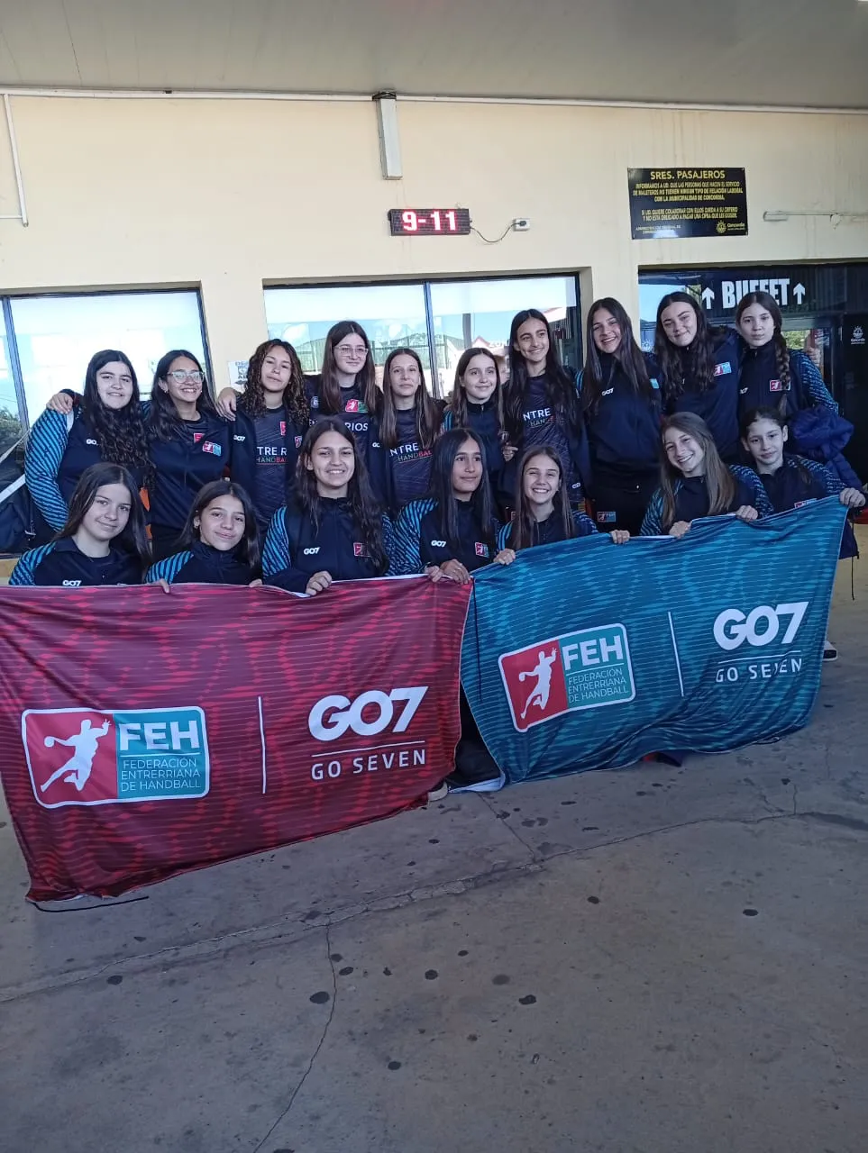 delegacion femenina Handball
