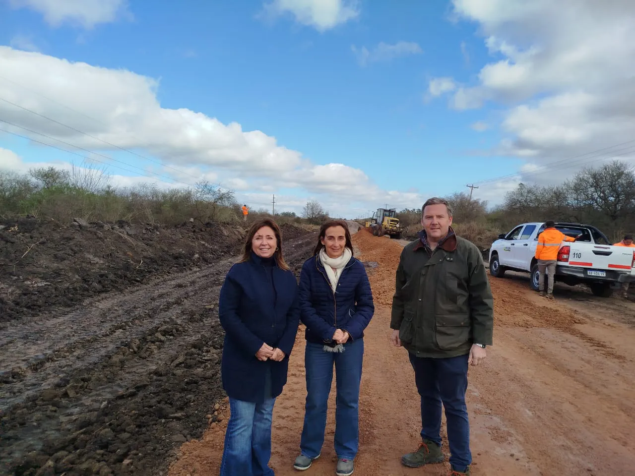cielo espejo caminos rurales