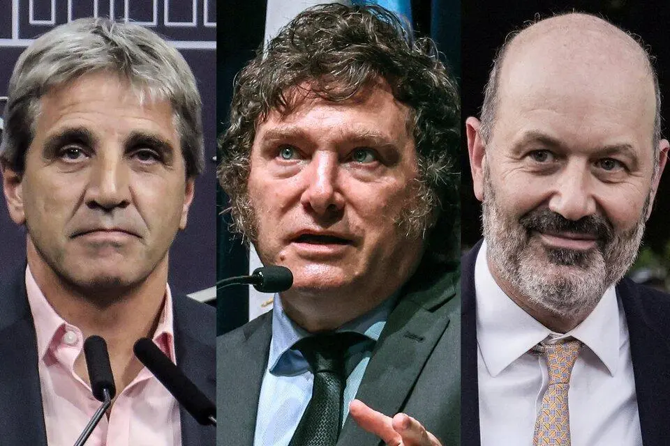 Milei-Caputo-Stuerzeneger