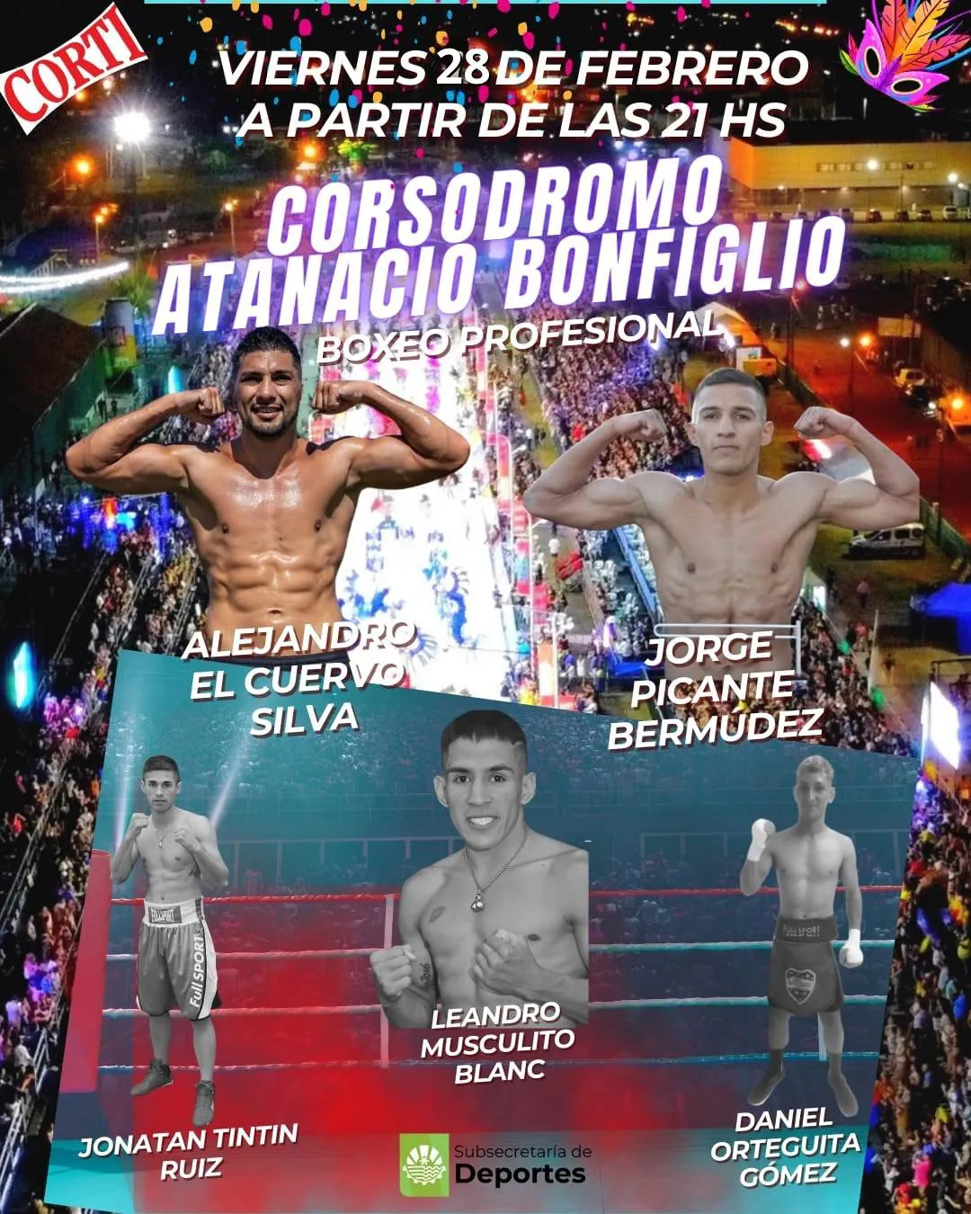 peleas en corsodromo