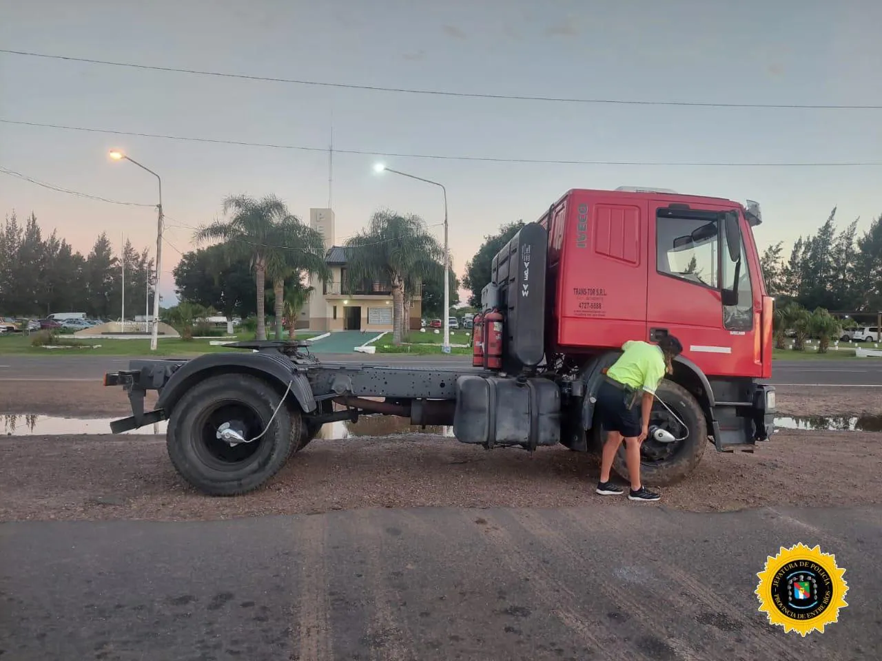 camion controlado